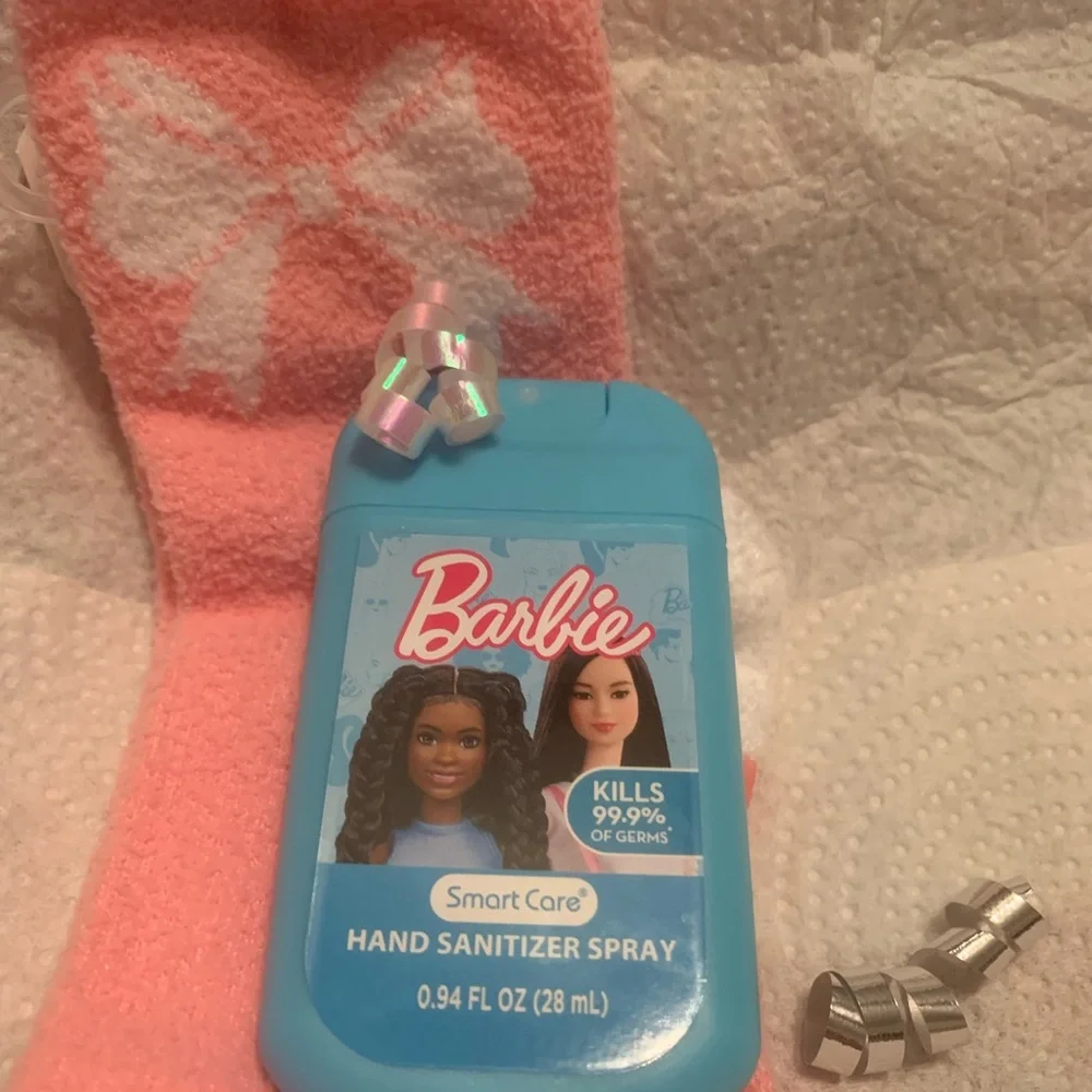 Barbie Blue Hand Sanitizer Spray NEW